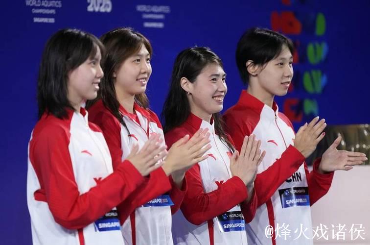 中国女队位列第四 顺利挺进游泳世锦赛4x100米混合接力决赛