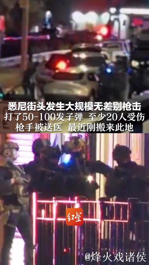 澳大利亚邦迪海滩发生无差别射击事件